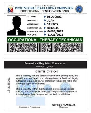 NEW PRC ID Card: Information, Design, Format and .